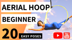 aerial hoop beginner poses