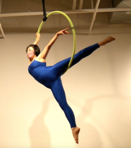 Aerial Hoop Arabesque 